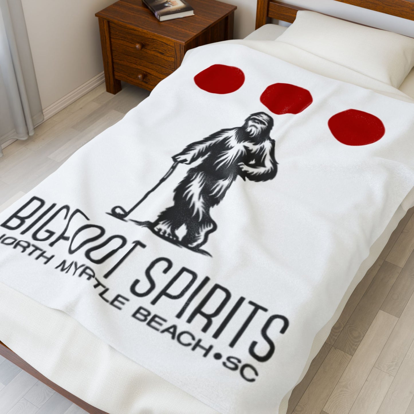 The BIGFOOT Throw Blanket