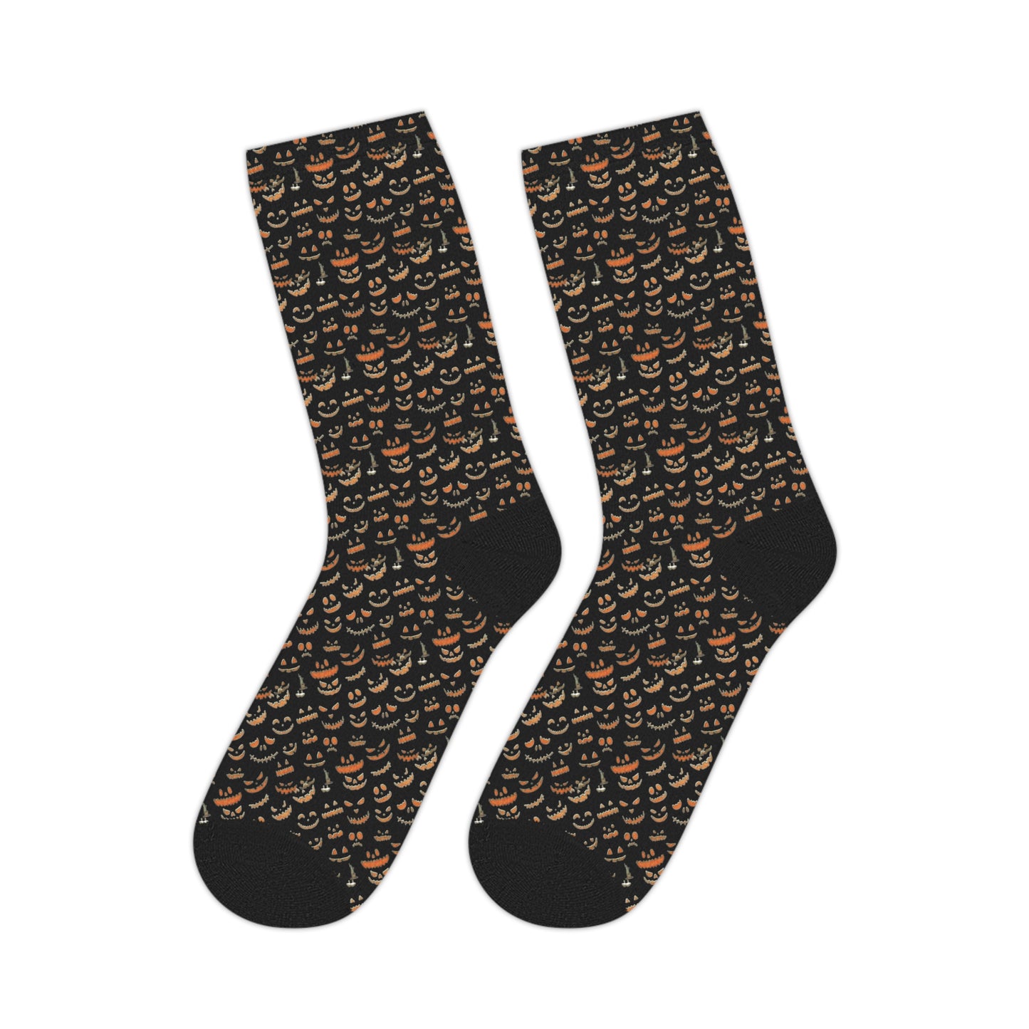 The Jack o Lantern Socks