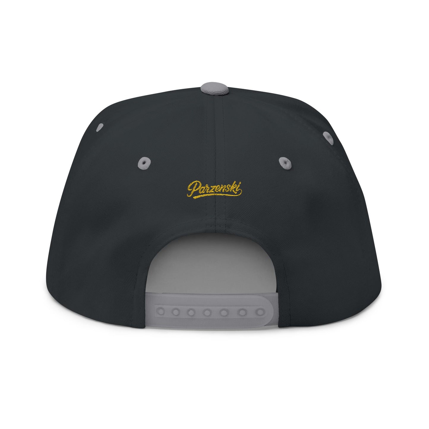 Stylish Embroidered Flat Bill Cap - Parzenski Collection