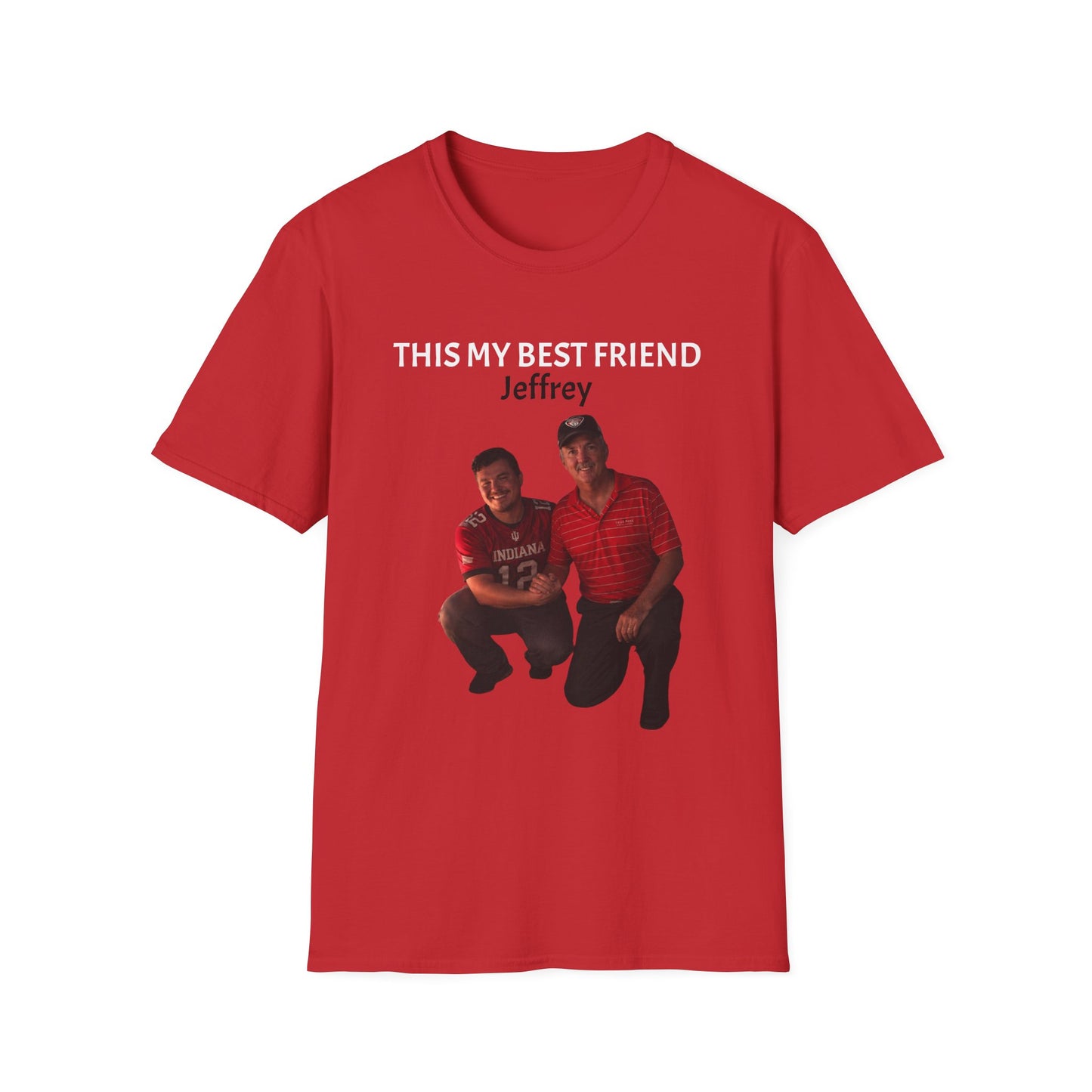 This My Best Friend T-Shirt — Personalized 'Jeffrey' Photo Tee